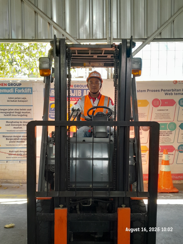 Pelatihan Forklift 4